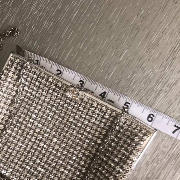 Johann Becker Elegant Vintage Rhinestone Clutch Bag Silver